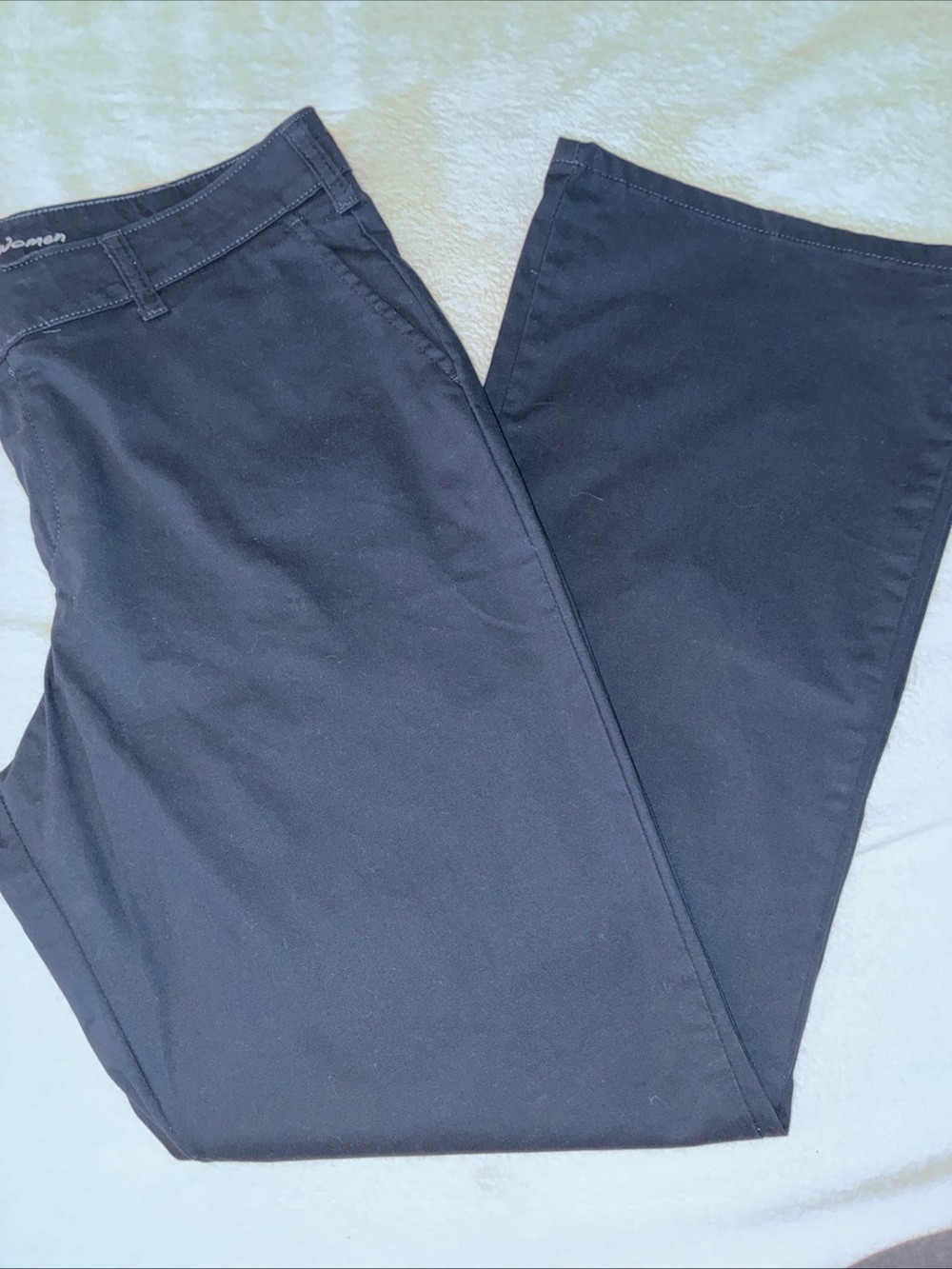 Dickies Women's Navy Straight Leg Work Pants